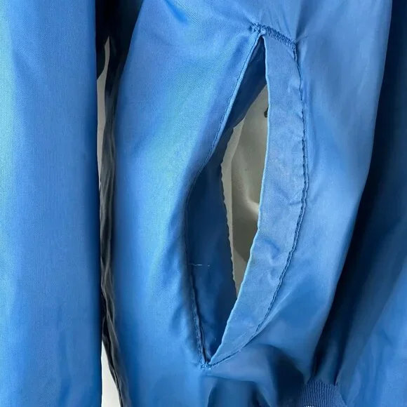 Vintage 90's Chalkline NFL Seattle Seahawks Satin Style Varsity Jacket - Picture 7 of 16